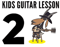 a great second kid's guitar lesson