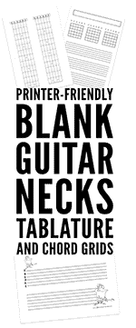 printed materials that will allow you to prepare your own guitar lessons