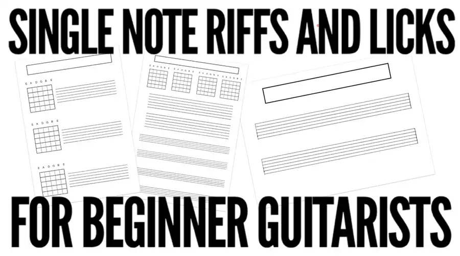 guitar riffs to teach first