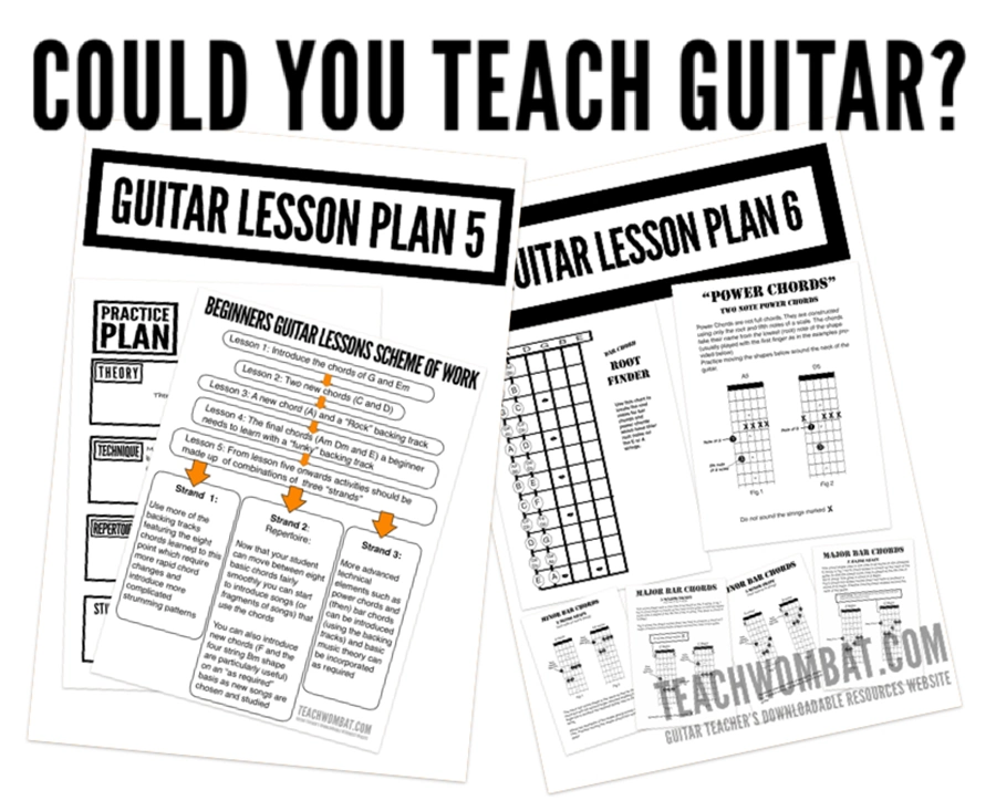 How to start a guitar teaching business
