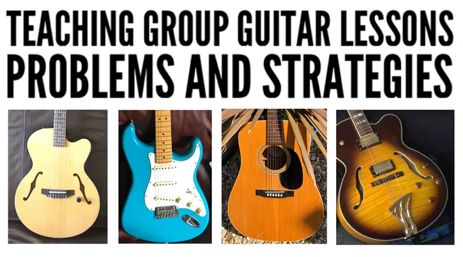 how to teach group guitar lessons