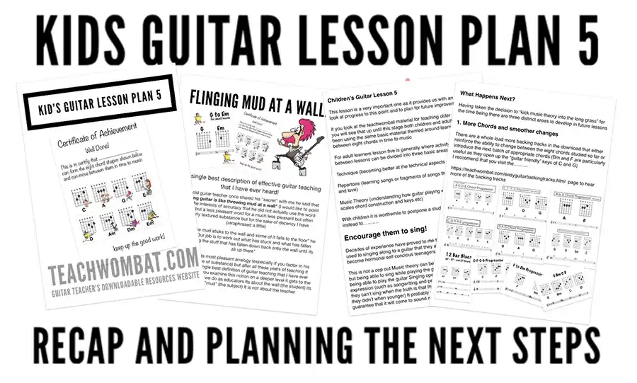  how to teach kids to play guitar songs