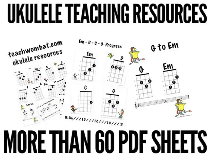 ukulele teaching method and resources