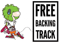 kids guitar backing track and chord sheets