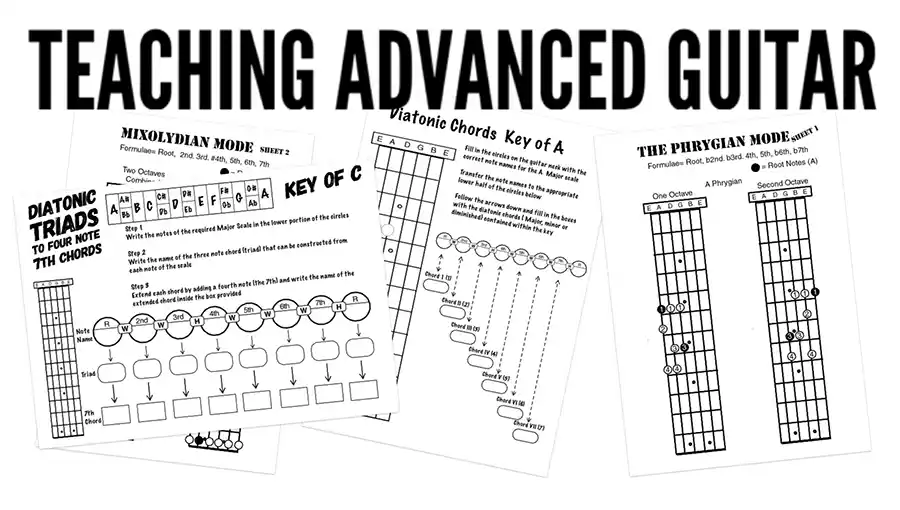 How to teach more advanced guitarists