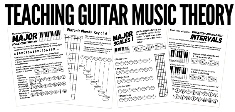 How to teach music theory to guitar players